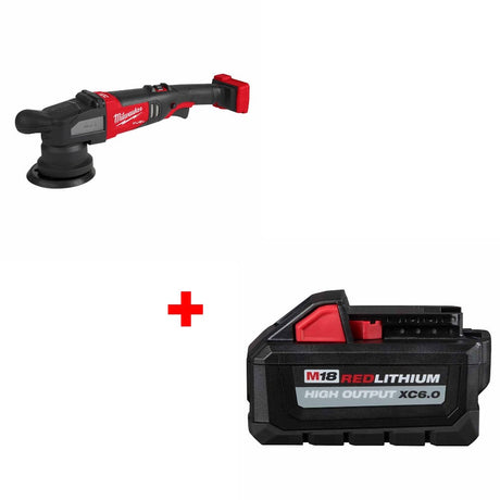 Milwaukee 2684-20 M18 FUEL Orbital Polisher w/ FREE 48-11-1865 M18 Battery Pack