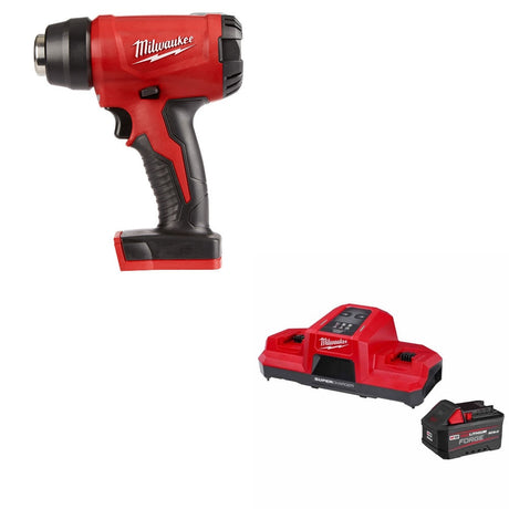 Milwaukee  2688-20 M18 Heat Gun, Bare Tool W/ 48-59-1861 M18 18V Starter Kit