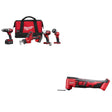 Milwaukee 2695-24 Combo Kit W/ FREE 2626-20 Multi-Tool