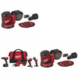Milwaukee 2695-24 M18 4-Tool Combo W/ FREE (2) 2648-20 Random Orbit Sander