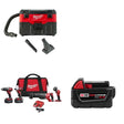 Milwaukee 2696-24 Combo W/ FREE 0880-20 2-Gallon Wet/Dry Vacuum and FREE 48-11-1850 M18 Battery