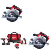 Milwaukee 2696-24 M18 Combo W/ FREE (2) 2630-20 6-1/2" Circular Saw