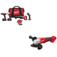 Milwaukee 2696-24 Combo Kit W/ FREE 2686-20 Grinder