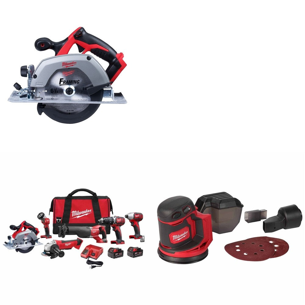 Milwaukee 2696-26 6-Tool Combo W/ FREE 2630-20 and FREE 2648-20