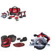 Milwaukee 2696-26 M18 6-Tool Combo Kit W/ FREE 2648-20 M18 Sander & Circ Saw