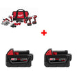 Milwaukee 2696-26 M18 6 - Tool Combo Kit with FREE BATTERY