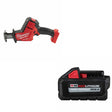 Milwaukee 2719-20 M18 FUEL Hackzall, Bare W/ 48-11-1865 M18 XC6.0 Battery Pack