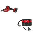 Milwaukee 2719-21 M18 FUEL Hackzall Kit W/ FREE 0880-20 18V Wet/Dry Vacuum, Bare