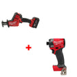 Milwaukee 2719-21 M18 FUEL Hackzall Kit w/ FREE 2953-20 M18  Hex Impact Driver