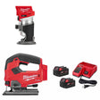 Milwaukee 2723-20 M18 FUEL Router W/ 2737-20 M18 Jig Saw, Bare & Starter Kit