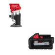 Milwaukee 2723-20 M18 FUEL Router, Bare W/ 48-11-1865 M18 XC6.0 Battery Pack