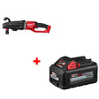 Milwaukee 2811-20 M18 Right Angle Drill w/ FREE 48-11-1865 XC6.0 Battery Pack