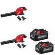 Milwaukee 2824-20 M18 FUEL Blower, 2 Pack W/ FREE 48-11-1862 M18 Battery-2Pk
