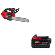 Milwaukee 2826-20T M18 FUEL 14" Chainsaw W/ 48-11-1850 M18 XC5.0 Battery Pack