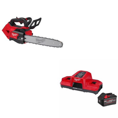Milwaukee 2826-20T M18 FUEL 14" Chainsaw W/ 48-59-1861 M18 18V Starter Kit