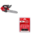 Milwaukee 2826-20T 14" Top Handle Chainsaw Kit W/ FREE 49-16-2744 Chain