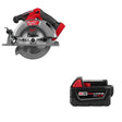 Milwaukee 2833-20 M18 FUEL 6-1/2" Circular Saw W/ FREE 48-11-1850 M18 Battery