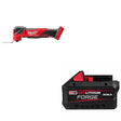 Milwaukee 2836-20 M18 FUEL Multi-Tool, Bare W/ 48-11-1881 M18 XC8.0 Battery Pack