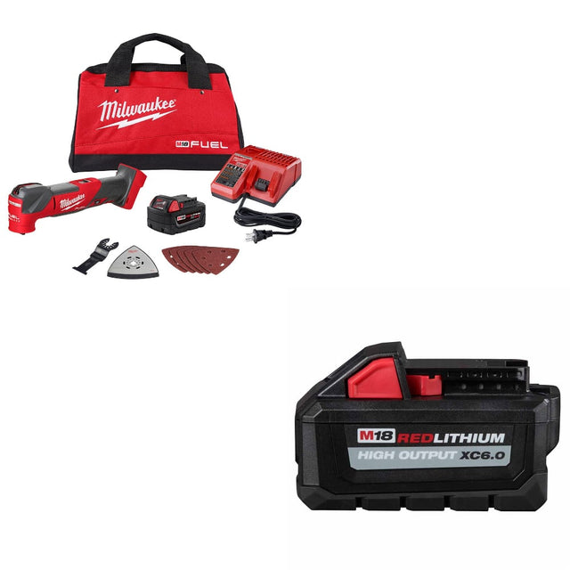 Milwaukee 2836-21 M18 FUEL™ Multi-Tool Kit w/ FREE 48-11-1865 M18 Battery Pack