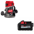 Milwaukee 2838-20 M18 FUEL 1/2" Router W/ FREE 48-11-1865 M18 XC6.0 Battery Pack