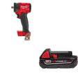 Milwaukee 2854-20 M18 FUEL 3/8" Impact Wrench W/ 48-11-1820 M18 2.0 Battery Pack