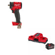 Milwaukee 2854-20 M18 FUEL 3/8" Impact Wrench W/ 48-59-1861 M18 18V Starter Kit