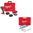 Milwaukee 2855P-22R Compact Impact Wrench Kit W/ FREE 22pc Socket Set
