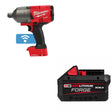 Milwaukee 2864-20 M18 FUEL Impact Wrench 3/4" W/ 48-11-1881 M18 XC8 Battery Pack