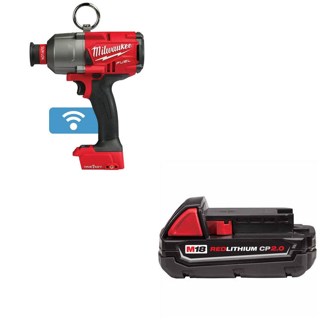 Milwaukee 2865-20 M18 FUEL 7/16" Impact Wrench W/ 48-11-1820 M18 Battery Pack
