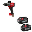 Milwaukee 2904-20 M18 FUEL 1/2" Drill/Driver W/ 48-11-1862 M18 XC6 Battery, 2Pk
