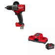 Milwaukee 2904-20 M18 FUEL 1/2" Drill/Driver W/ 48-59-1861 M18 18V Starter Kit