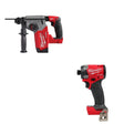 Milwaukee 2912-20 M18 FUEL 1" SDS Plus Rotary Hammer W/ FREE 2953-20 1/4" Hex Impact Driver