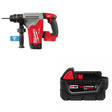 Milwaukee 2915-20 M18 FUEL 1-1/8" Rotary Hammer W/ 48-11-1850R M18 XC5 Battery