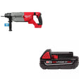 Milwaukee 2916-20 M18 FUEL 1-1/4" Rotary Hammer W/ 48-11-1820 M18 Battery Pack
