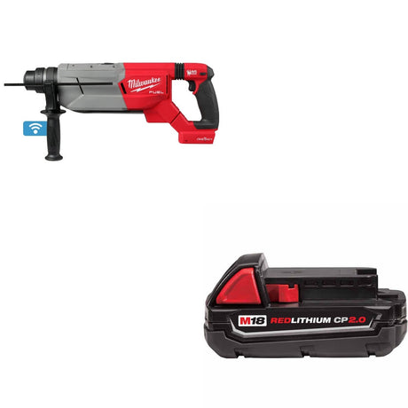 Milwaukee 2916-20 M18 FUEL 1-1/4" Rotary Hammer W/ 48-11-1820 M18 Battery Pack