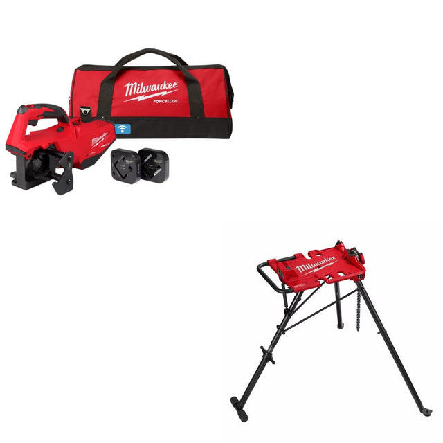 Milwaukee 2933-20 Strut Shear Kit W/ FREE 48-22-8690 Tripod Chain Vise