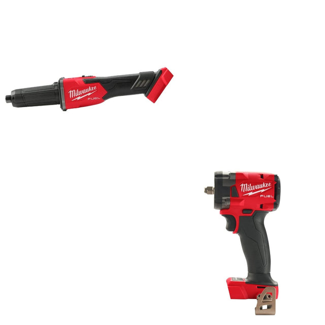 Milwaukee 2939-20 M18 FUEL Die Grinder W/ FREE 2854-20 M18 FUEL Impact Wrench