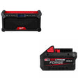 Milwaukee 2952-20 M18 Jobsite Radio W/ 48-11-1881 M18 XC8.0 Battery Pack