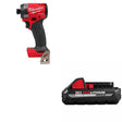 Milwaukee 2953-20 M18 FUEL 1/4" Impact Driver W/ 48-11-1835 M18 CP3.0 Battery