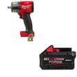Milwaukee 2962-20 M18 FUEL 1/2" Impact Wrench W/ 48-11-1881 M18 Battery Pack