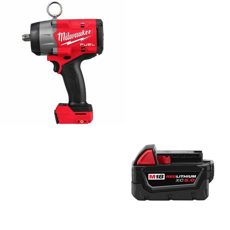 Milwaukee 2966-20 M18 FUEL 1/2" Impact Wrench Detent w/ FREE 48-11-1850 Battery
