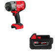 Milwaukee 2967-20 M18 FUEL 1/2" Impact Wrench W/ FREE 48-11-1850R M18 Battery