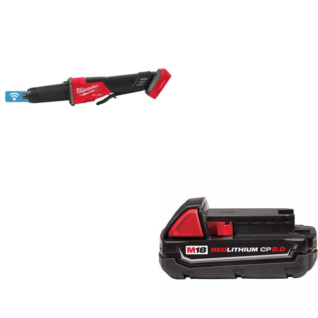 Milwaukee 2984-20 M18 FUEL Die Grinder W/ 48-11-1820 M18 2.0 Battery Pack