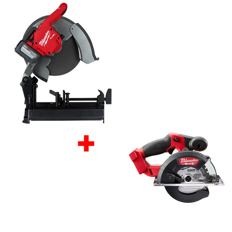 Milwaukee 2990-21HD M18 FUEL 14" Chop Saw W/ FREE 2782-20 M18 FUEL Circular Saw