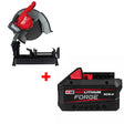 Milwaukee 2990-21HD M18 FUEL 14" Chop Saw W/ FREE 48-11-1881 M18 Battery Pack