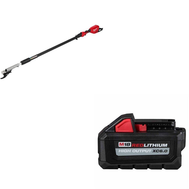 Milwaukee 3008-20 M18 Brushless Telescoping Pole Pruning Shears W/ FREE 48-11-1865 M18 Battery