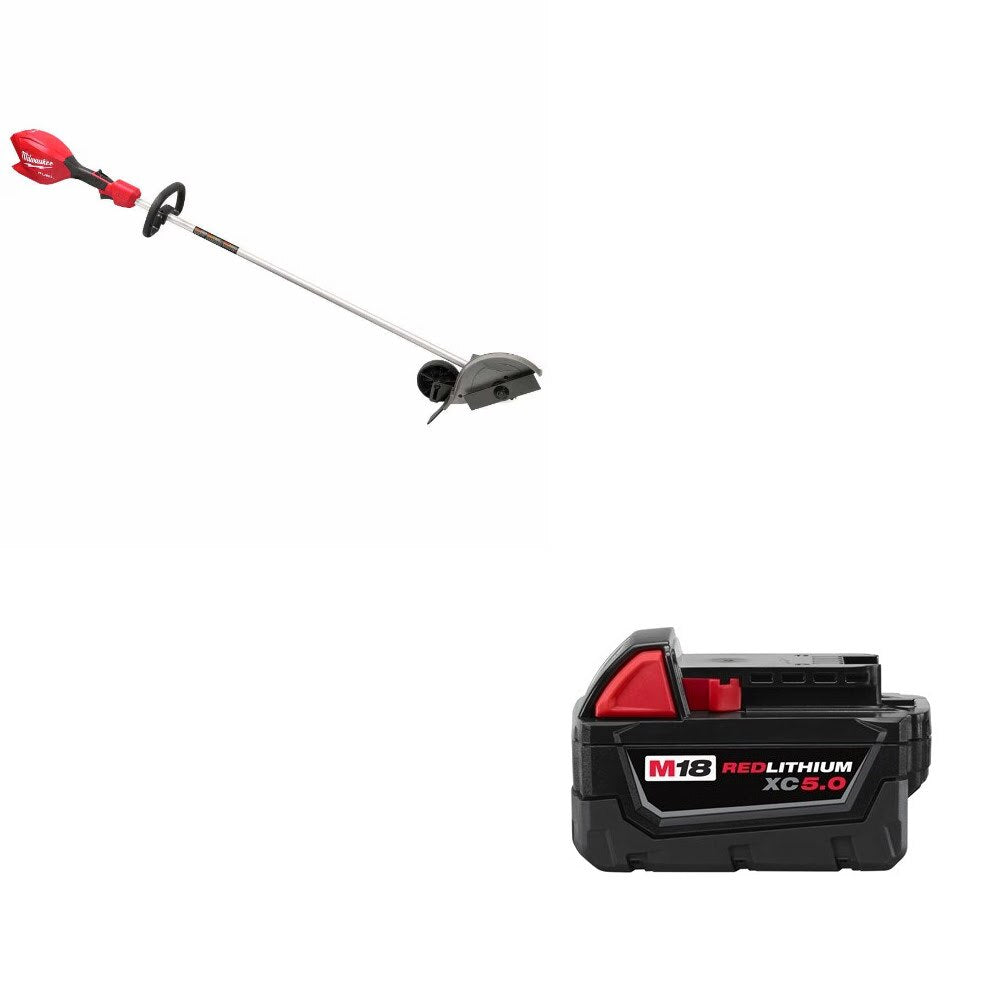 Milwaukee 3011-20 Edger Kit W/ FREE 48-11-1850 Battery Pack