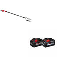 Milwaukee 3013-20 M18 FUEL Pole Saw W/ 48-11-1868 M18 18V 8Ah/6Ah Battery, 2Pk