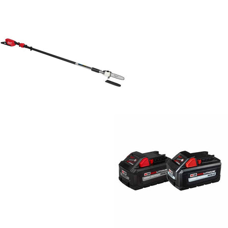 Milwaukee 3013-20 M18 FUEL Pole Saw W/ 48-11-1868 M18 18V 8Ah/6Ah Battery, 2Pk