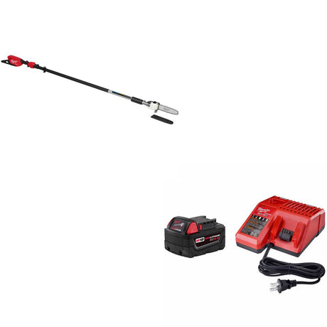 Milwaukee 3013-20 M18 FUEL Pole Saw W/ 48-59-1850 M18 XC5.0 Starter Kit
